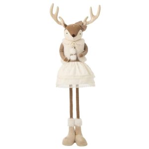 MOOSE TELESCOPIC + LADY POLYESTER BEIGE LARGE