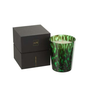 SCENTED CANDLE NOA GREEN MEDIUM68H