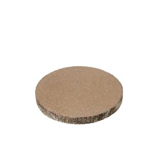 DECORATIVE TRAY GLITTERS BARK BROWN SMALL