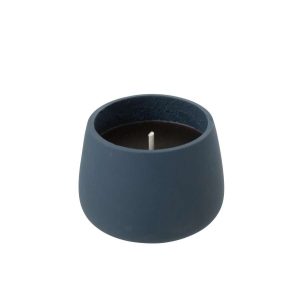 OUTDOOR CANDLE CYRA CEMENT BLUE MEDIUM-31 HOURS