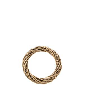 WREATH WICKER NATURAL/GREIGE MEDIUM