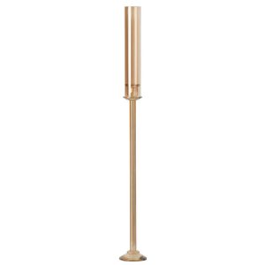 CANDLE HOLDER CRYSTAL GOLD