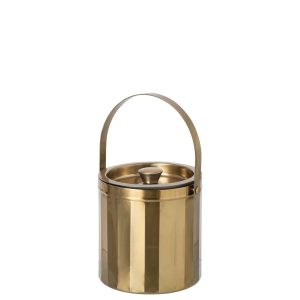 ICE BUCKET STAINLESS STEEL GOLD SMALL
