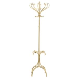 COAT RACK IRON GOLD