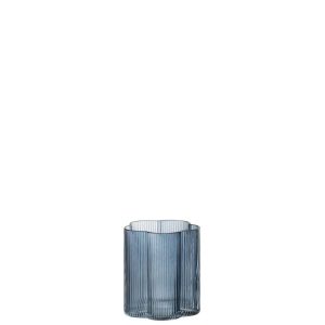 GLASS FIORE GLASS DARK BLUE