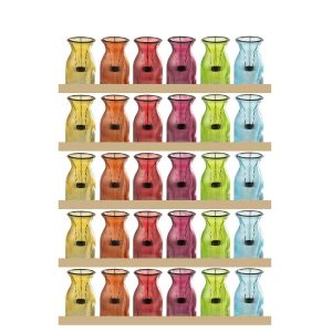PALLET 150PCS TEALIGHT HOLDER POPA GLASS MIX