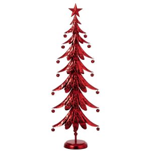 CHRISTMAS TREE IRON RED LARGE