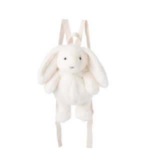 BACKPACK BUNNY POLYESTER WHITE/BEIGE