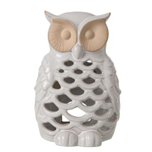 OWL PORCELAIN WHITE LARGE