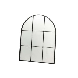 WALL MIRROR ANTIQUE MIRROR BLACK LARGE