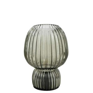 TABLE LAMP GLASS OLIVE