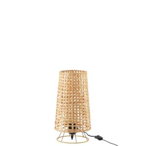 FLOOR LAMP LENA RATTAN NATURAL