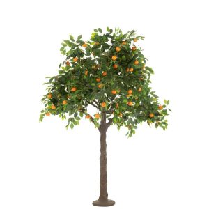 ORANGE TREE POT ARTIFICIAL GREEN