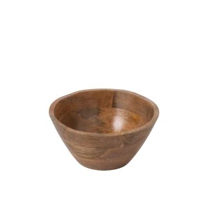 BOWL UNEVEN MANGO WOOD NATURAL MEDIUM