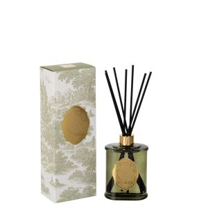 REED DIFFUSER ECLAT ROYAL SOLVENT DARK GREEN/GOLD