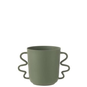 VASE JULIEN ALUMINIUM GREEN