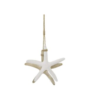HANGER SEASTAR MDF/ROPE WHITE/NATURAL