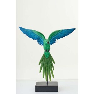 PARROT ON BASE LIMEPOWDER GREEN/BLUE