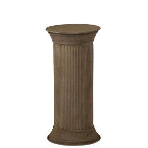 PEDESTAL IRON BRASS