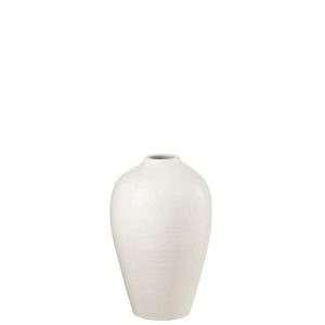 VASE CERAMIC WHITE SMALL