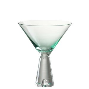 COCKTAIL GLASS LEWIS GLASS TRANSPARENT/AZURE