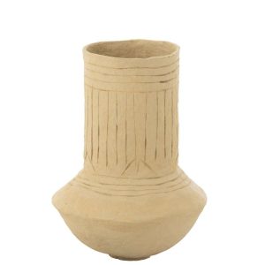 POT GADA PAPER MACHE NATURAL