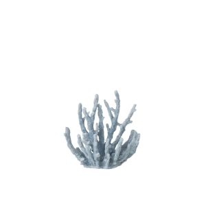 CORAL POLYRESIN LIGHT BLUE MEDIUM