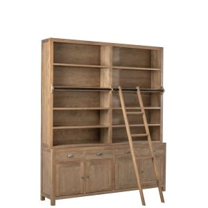 BOOKCASE BLOIS PINEWOOD NATURAL