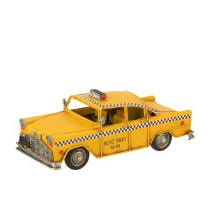 TAXI ANTIQUE METAL WARM YELLOW