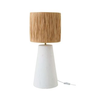 TABLE LAMP STEPHANIE CERAMIC WHITE