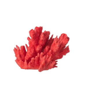 CORAL POLYRESIN RED LARGE
