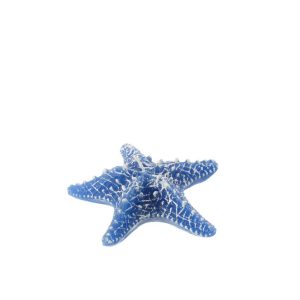 CANDLE STAR FISH WAX BLUE SMALL-2HOURS