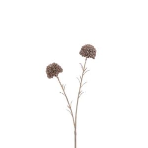 BRANCH MARIGOLD 2 FLOWERS+GLITTERS PLASTIC PINK