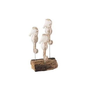 SEAHORSE 3 ON FOOT ALABASIA WOOD WHITE/NATURAL