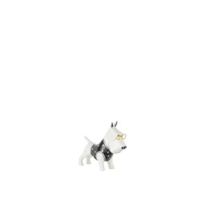 DOG SWEATER CERAMIC BLACK/WHITE SMALL