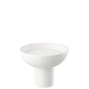 SCENTED CANDLE CERAMIC CUP WHITE LARGE-12H