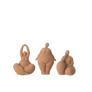 WOMEN MODERN RESIN TERRA SMALL ASSORTMENT OF 3
