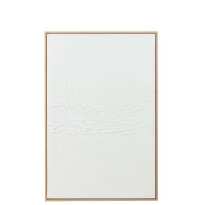 PAINTING LAUWRA CANVAS WHITE