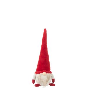 GNOME+LED TEXTILE RED/WHITE LARGE